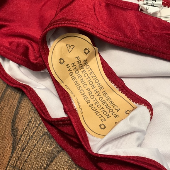 NWT Red/Burgundy Bikini - Picture 8 of 8